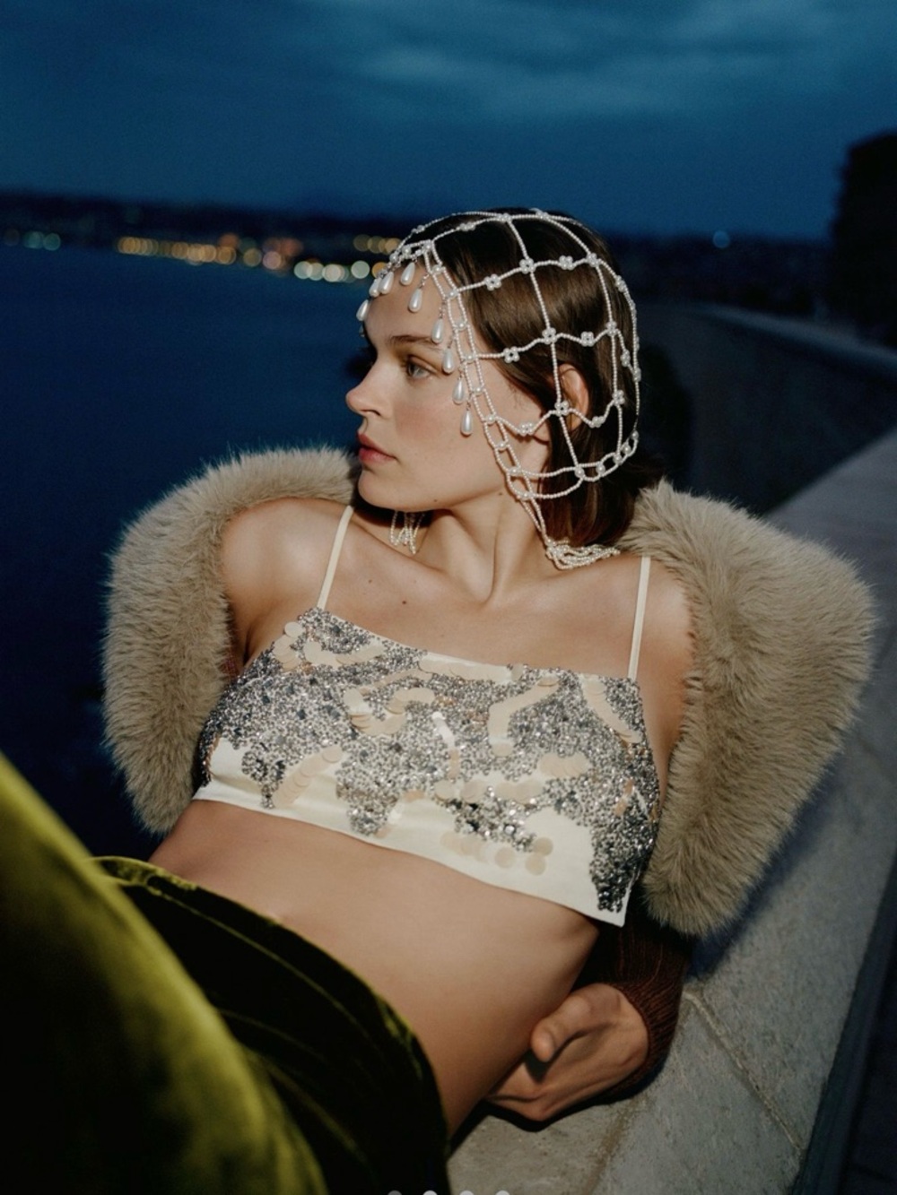 LyreBird Sequin Bra Top